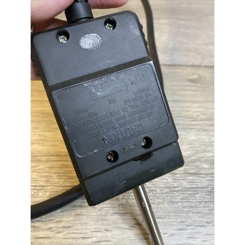 Presto Temperature Control Power Cord Universal OS Black Good P500G 1600W